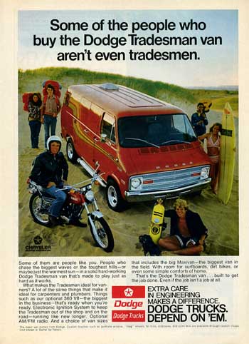 [Immagine: 1974-Dodge-Maxivan-Tradesman-Van-Chrysler-ad.jpg]