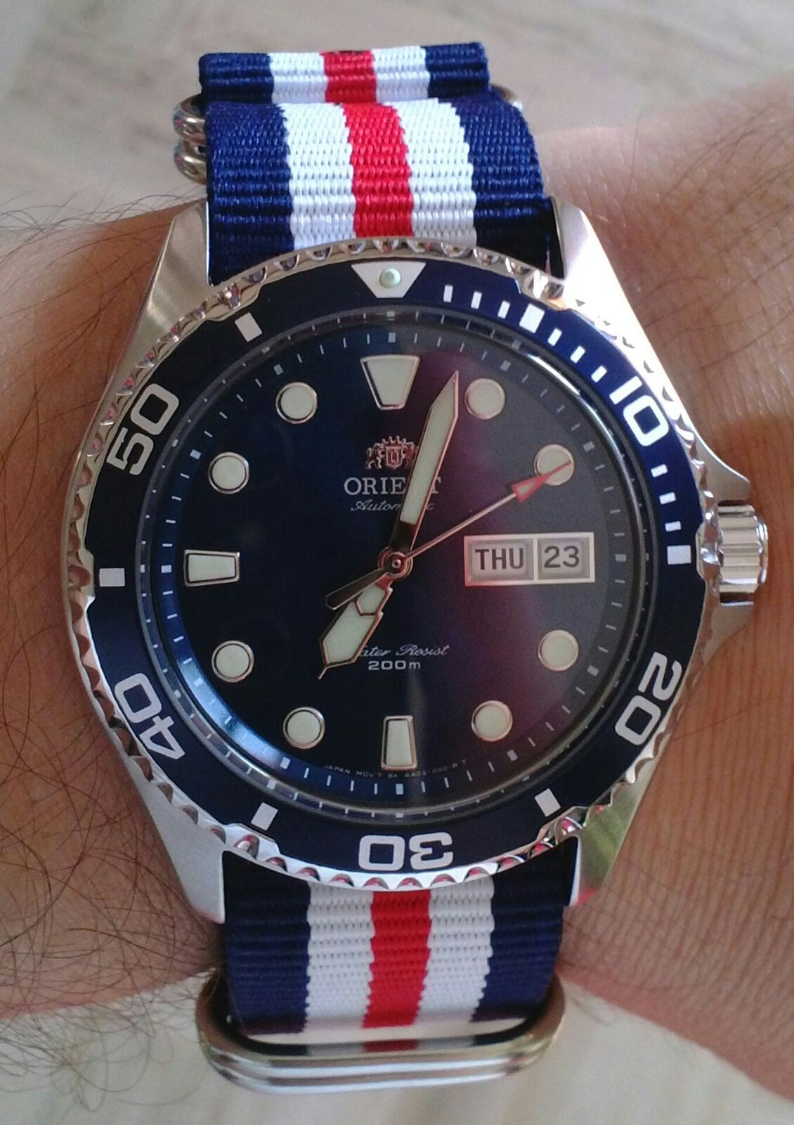 Presentazione Orient Ray II FAA02005D